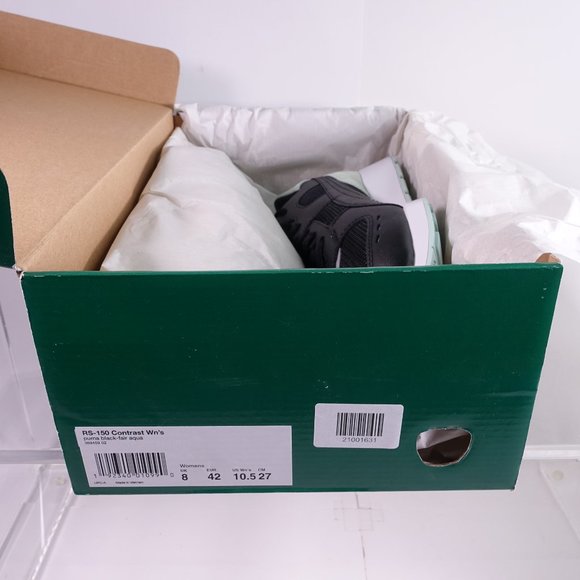 PUMA RS-150 Contrast Sneaker 369459-02 Black/Green - Picture 9 of 9